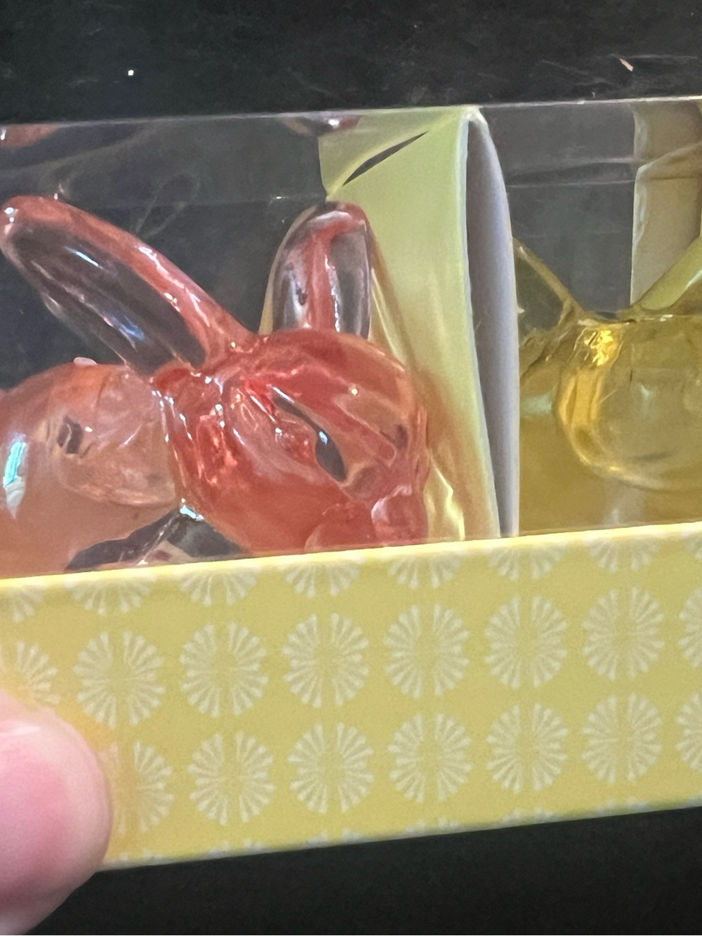 Williams Sonoma bunny taper holders - Picture 6 of 7